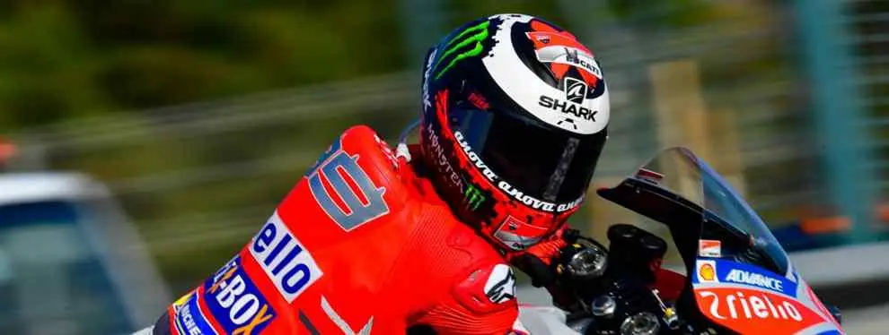 Acusan a Jorge Lorenzo: el palo es muy feo (y desmonta a Ducati)