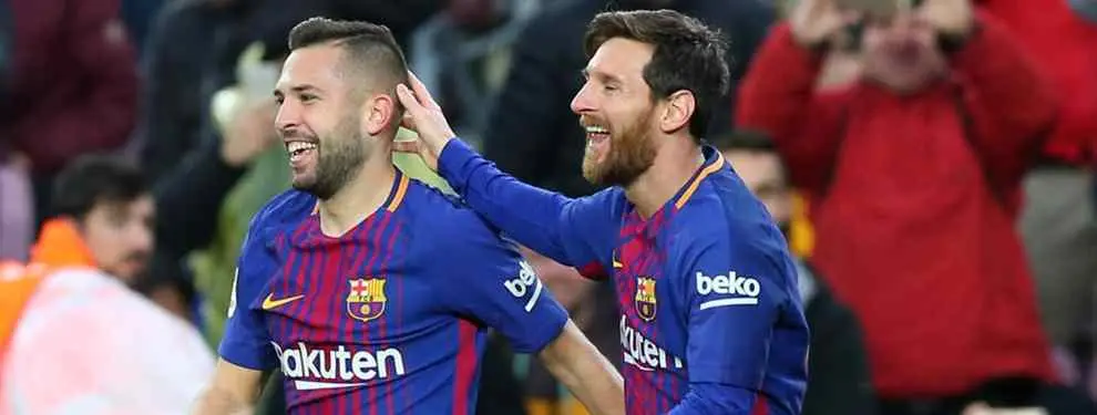 El Barça ya tiene recambio para Jordi Alba (y Messi no dice que no)
