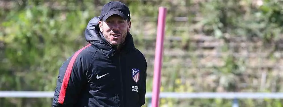 Simeone abre la puerta a un descarte de Florentino Pérez para el Real Madrid