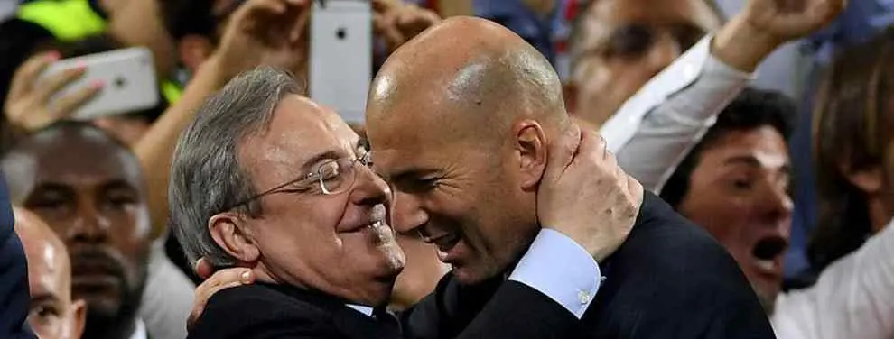 Zidane cierra con Florentino Pérez la primera llegada galáctica para el Real Madrid 2018-19