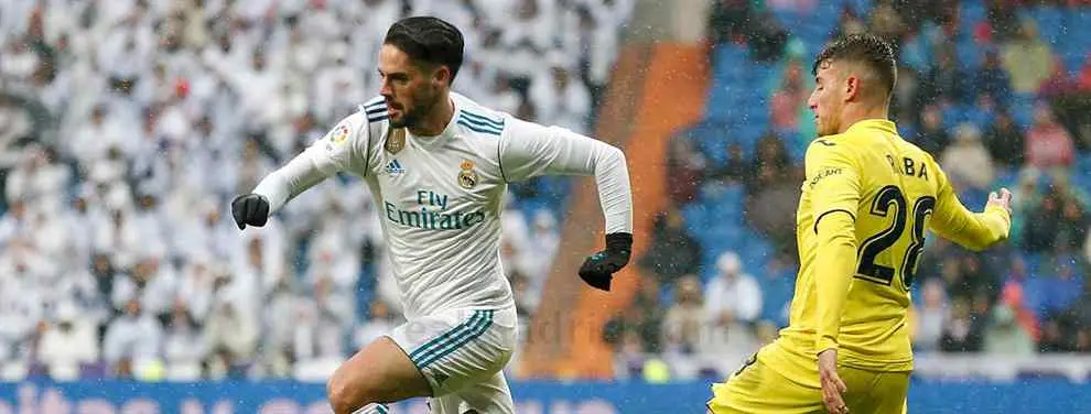 El fichaje galáctico que cerró el Villarreal antes de jugar contra el Real Madrid: Isco lo aplaudió