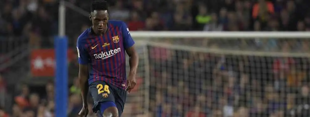 Piqué da el visto bueno: el cambio de cromos que saca a Yerry Mina del Barça