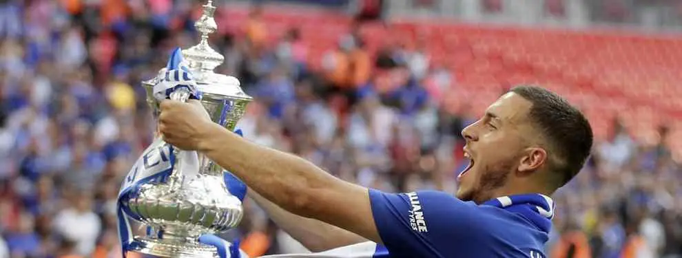 Hazard descuelga el teléfono: la reunión relámpago que lo mete en el Real Madrid este verano