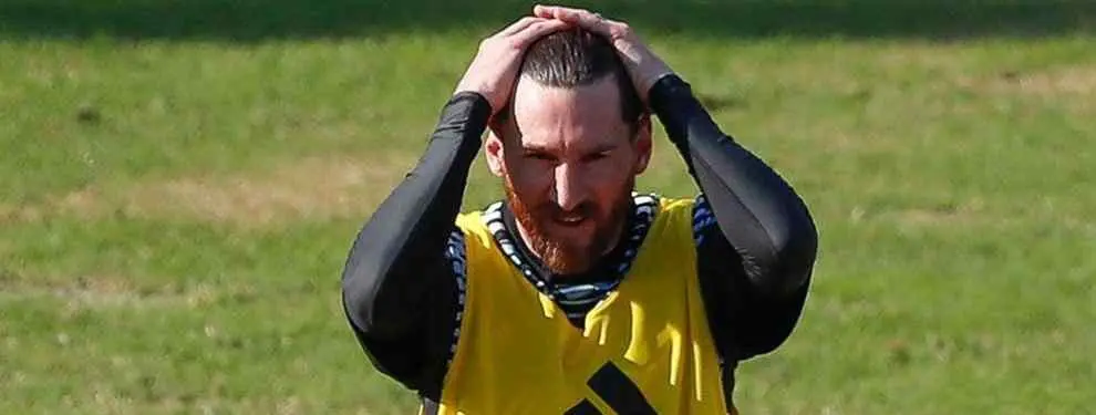 Un amigo de Messi llama a Simeone para jugar en el Atlético (y a Florentino Pérez le cambia la cara)