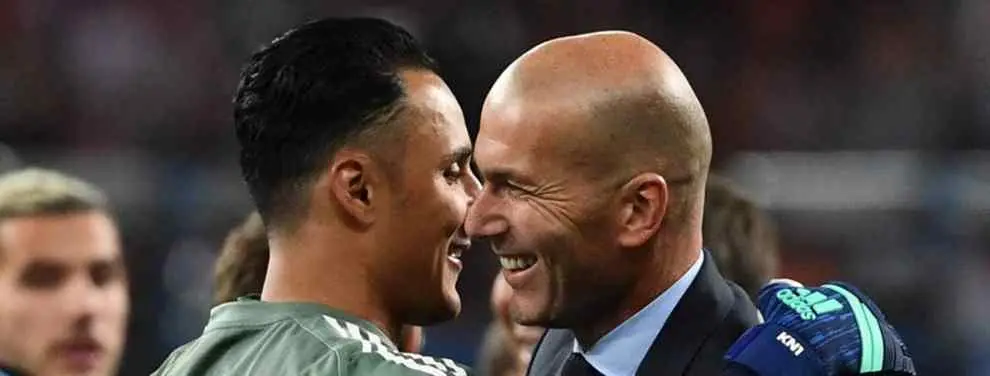 Keylor Navas ya lo sabe: el portero que llega para quitarle el puesto (y Zidane da el OK)