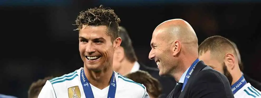Cristiano Ronaldo reacciona al adiós de Zidane con una bomba (y Florentino Pérez le responde)