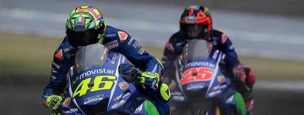 Valentino Rossi tiene un incendio en Yamaha:  ojo a la rajada