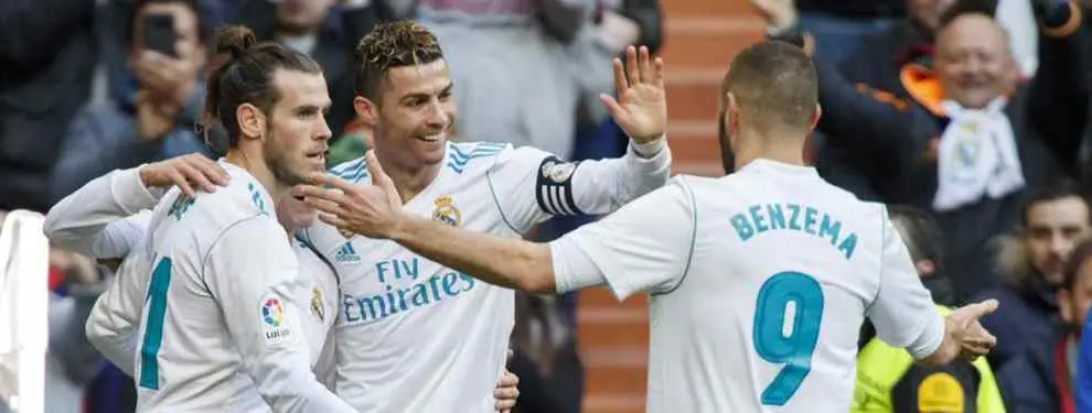 Florentino Pérez pone nombres al nuevo tridente del Real Madrid