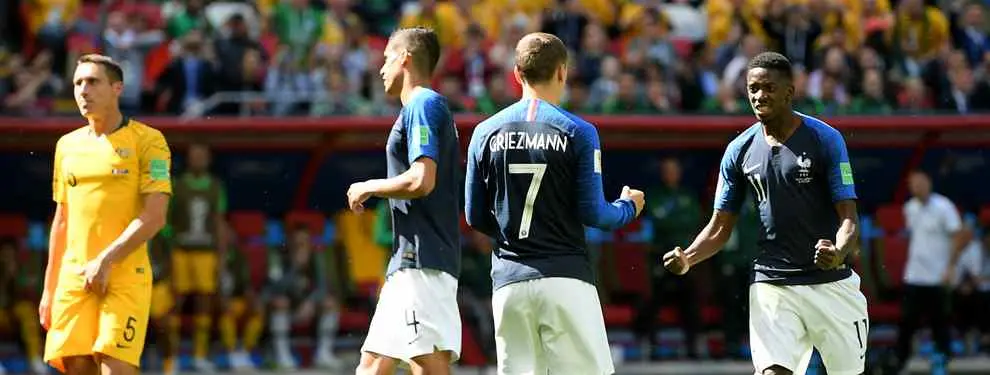 Griezmann revoluciona el Francia - Australia con el plan B del Barça tras su 'no' (Dembélé alucina)