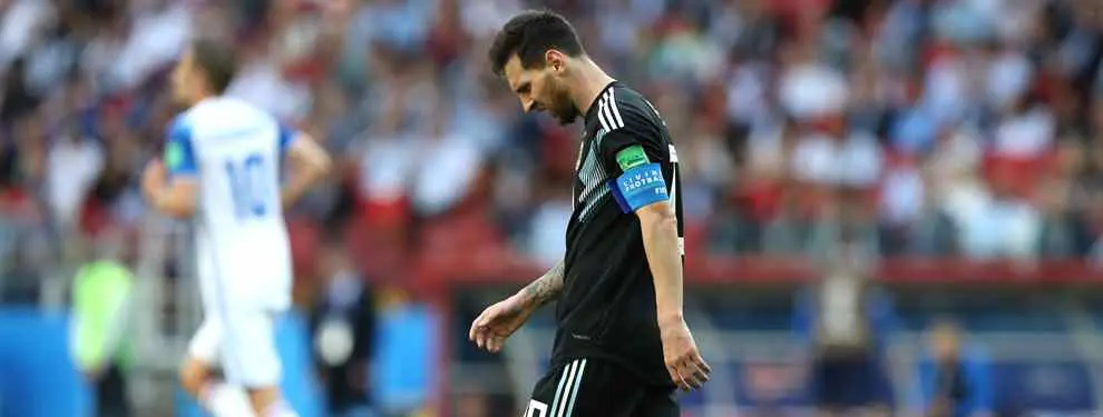 Leo Messi explota tras el fracaso de Argentina ante Islandia (y mete a Cristiano Ronaldo)