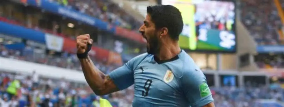 Luis Suárez revoluciona el Uruguay-Rusia con un bombazo de Messi