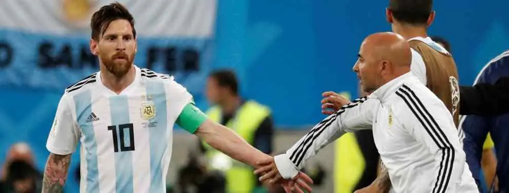 El lío de Messi y Sampaoli en Argentina (el drama que sentencia a un crack)