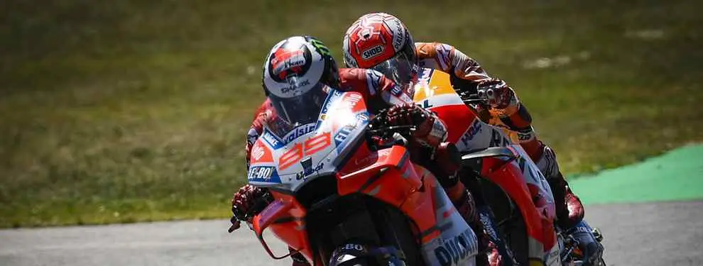 Marc Márquez calienta la guerra fría con Jorge Lorenzo con un recadito
