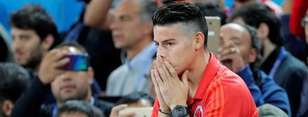 Florentino Pérez mete a James Rodríguez en una operación de última hora con el Bayern