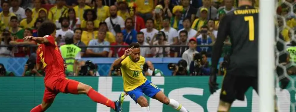 ¡Se confirma! La peor noticia para Neymar tras el Brasil-Bélgica (y Hazard mete baza)