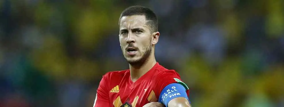 Hazard se entera de un ‘top secret’ bestial antes del Francia-Bélgica (y es del Real Madrid)