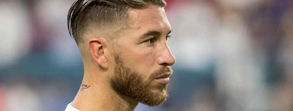 Sergio Ramos recibe un WhatsApp con el nombre del próximo fichaje de Florentino Pérez