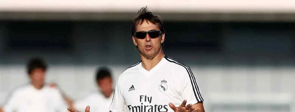 Lopetegui elige al nuevo delantero centro del Real Madrid en un reunión con Florentino Pérez