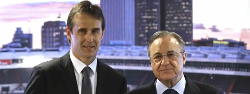 Julen Lopetegui le lanza un ultimatum a Florentino Pérez: lo quiere fuera del Real Madrid