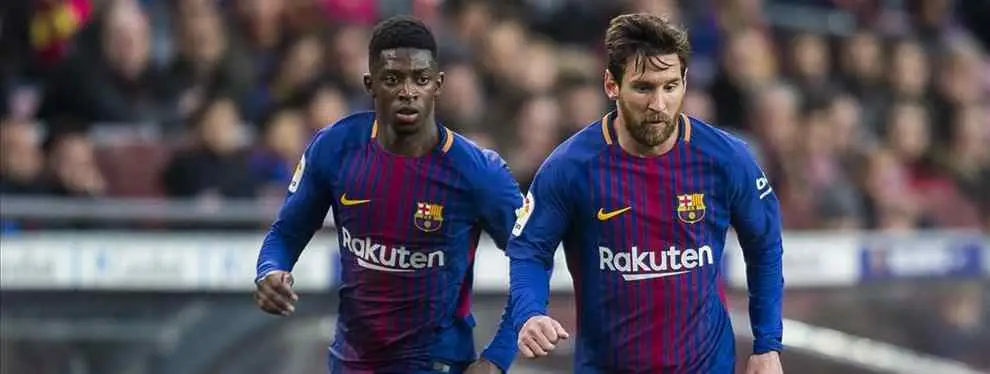 Messi lo sabe: el plan bomba que saca a Dembélé del Barça (y mete a un galáctico)