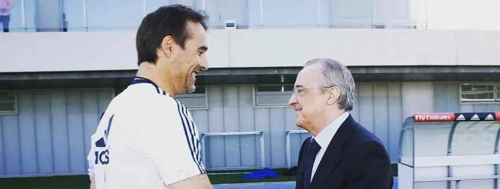 Lopetegui encarga cuatro fichajes finales a Florentino Pérez para el Real Madrid