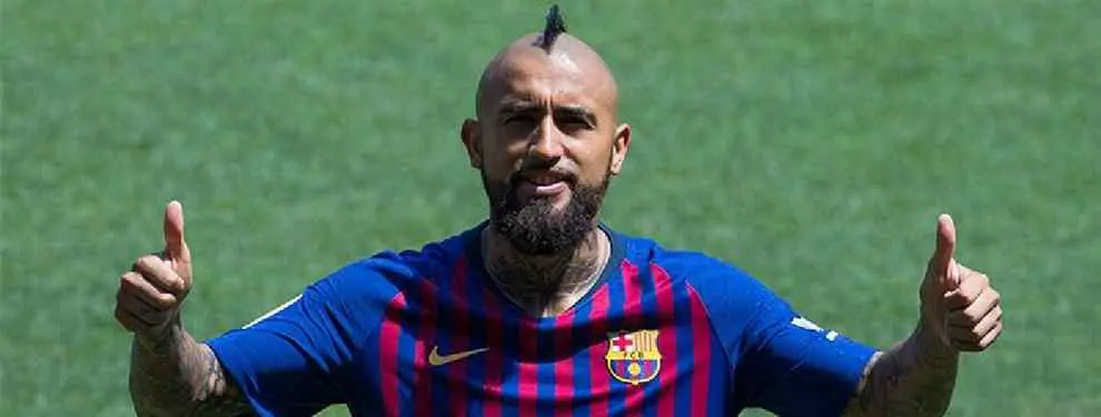 Arturo Vidal ya ha elegido dorsal en el Barça