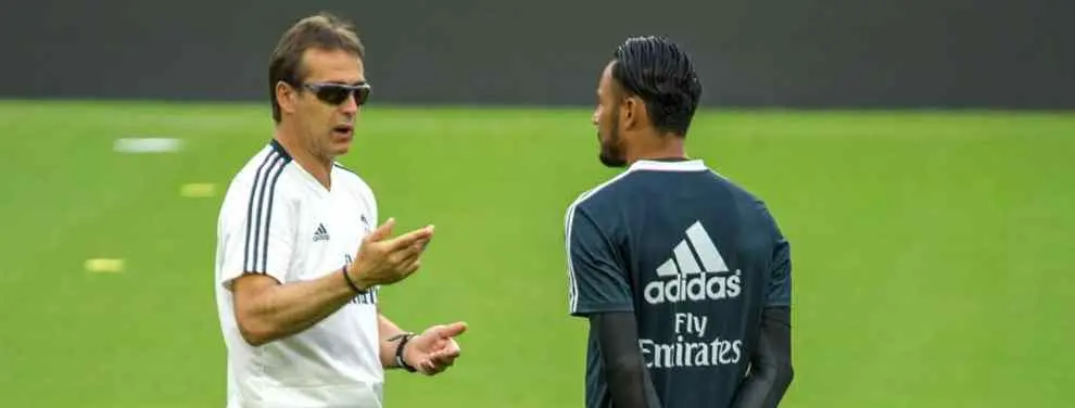 Keylor Navas liquida a un jugador del Real Madrid en un cara a cara con Lopetegui