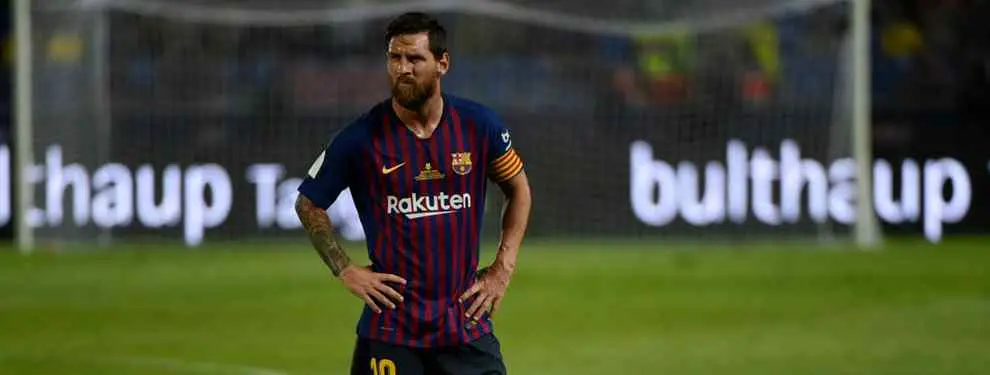 Mensaje con copia a Messi: el galáctico que llama al Barça
