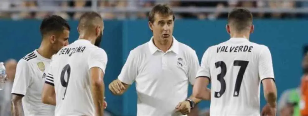 Lopetegui da el visto bueno: las dos ofertas que sacan a un jugador del Real Madrid