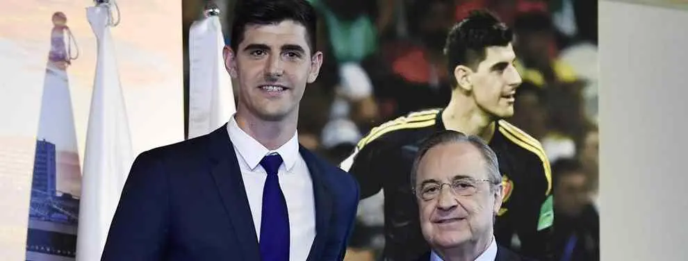 El primer lío con Courtois en la portería del Real Madrid acaba en 'bombazo' (y de los gordos)