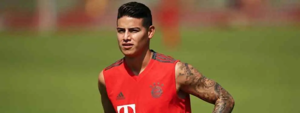 Florentino Pérez coloca a James Rodríguez en un fichaje de emergencia para el Real Madrid