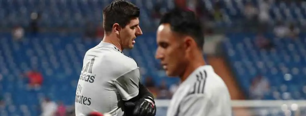 Lío con Courtois: el mensaje del belga a Lopetegui (y la reacción de Keylor Navas)