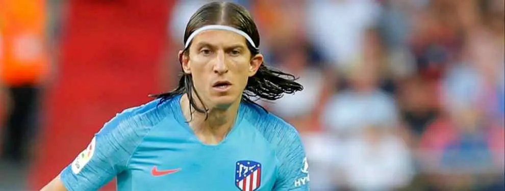 La lista de laterales que maneja Simeone para cubrir la marcha de Filipe Luis en el Atlético