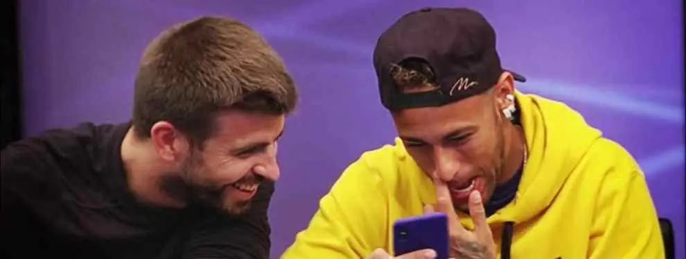 Piqué y el Top Secret con Neymar (con su fichaje por el Real Madrid de por medio)