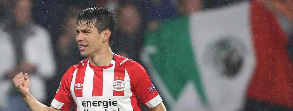 Hirving Lozano y la guerra Barça - Real Madrid: locura por la estrella del PSV