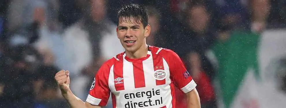 La reacción de Hirving Lozano al cruce con el Barça pone patas arriba al PSV