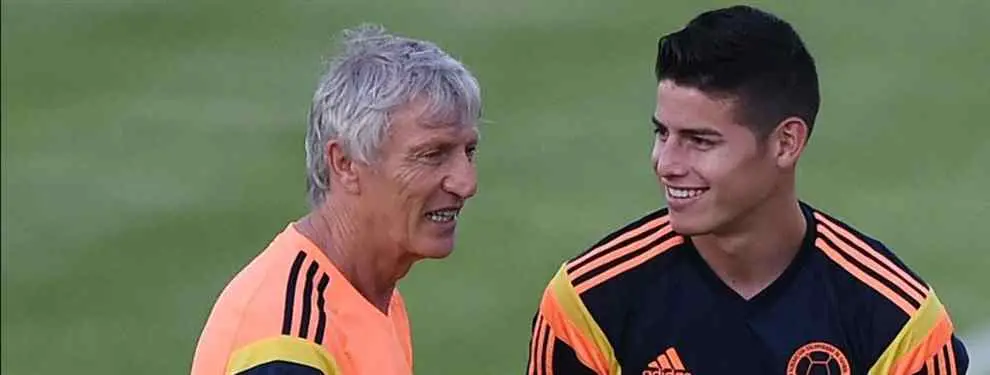 James Rodríguez dispara a Zidane (y a Lopetegui) en su despedida de Pékerman