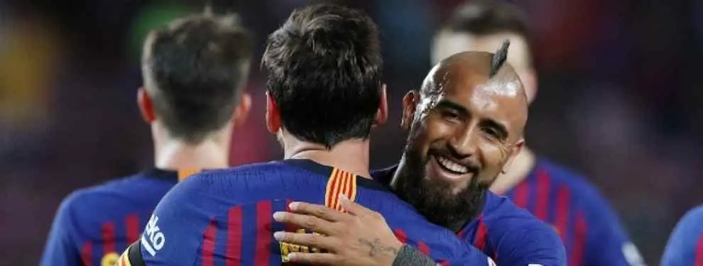 Messi lo cuenta: el secreto más feo de Arturo Vidal (y en el Barça no se lo creen)