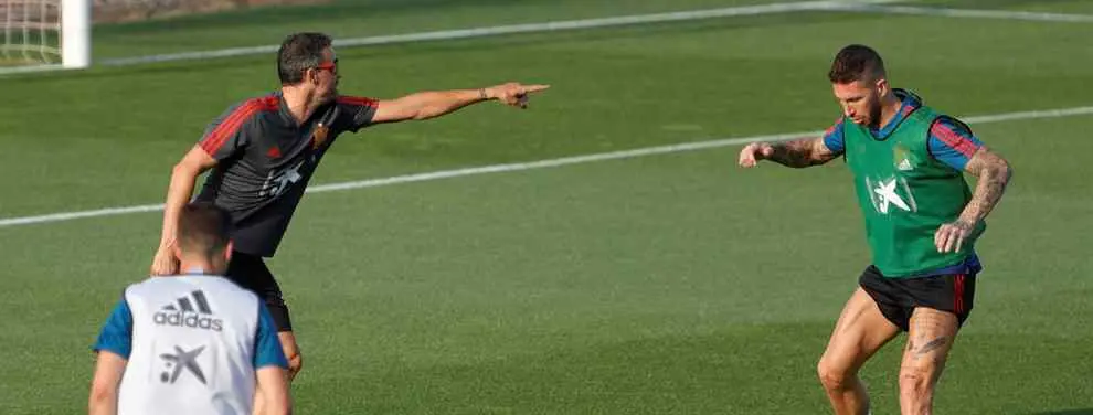 Sergio Ramos alucina: el mensaje de Piqué en La Roja (y el dardo a Luis Enrique)