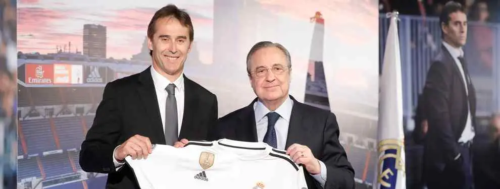 Florentino Pérez lo quiere fichar en enero (pero sólo si el Real Madrid de Lopetegui fracasa)
