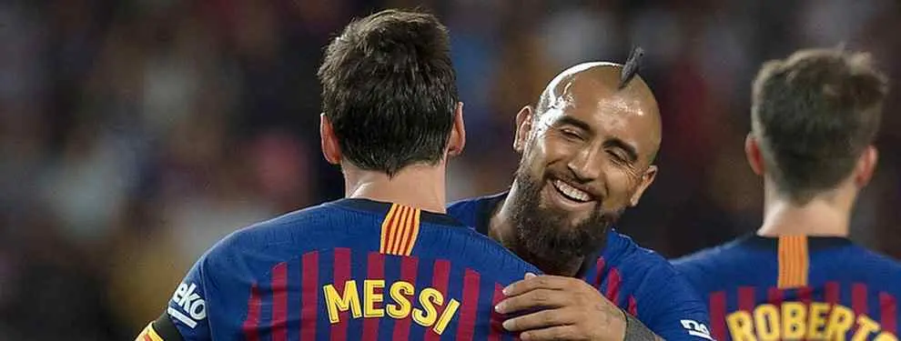 Arturo Vidal y el mensaje a Messi: el lío que se le viene encima a Valverde