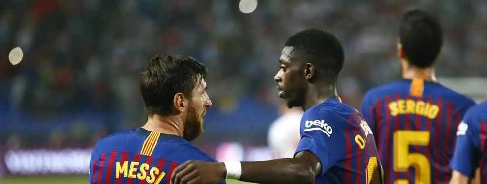 Dembélé lo sabe: la puñalada dentro del Barça (y Messi está en el lío)