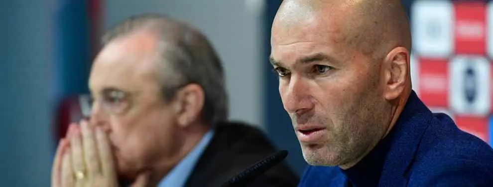 La venganza de Zidane de Florentino Pérez: el crack que negocia su fuga del Real Madrid