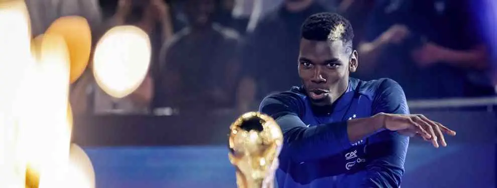 Operación Pogba: Florentino Pérez se la juega al Barça con una llamada de última hora