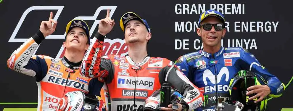 Jorge Lorenzo, Marc Márquez y Valentino Rossi tienen un nuevo enemigo en MotoGP