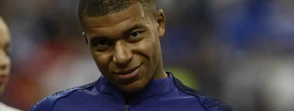 El chivatazo de Di María a Cristiano Ronaldo con Kylian Mbappé de fondo