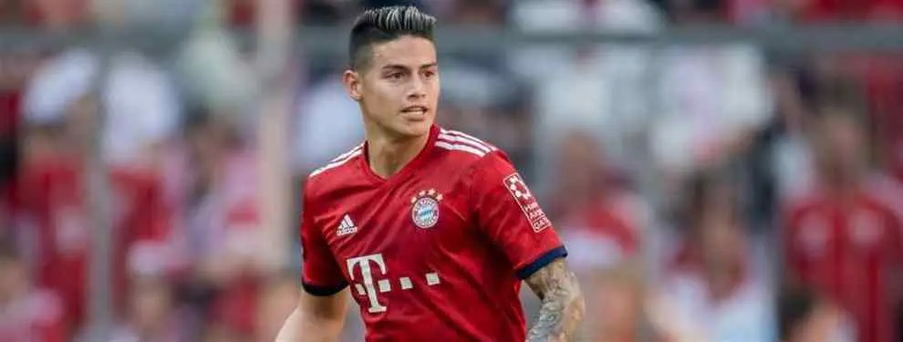 El galáctico que pide a James Rodríguez para su equipo (y quiere sacarlo del Bayern)