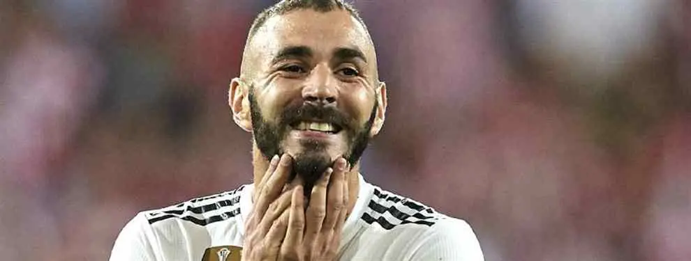 Sorpresa para Benzema: cambio de cromos de Florentino Pérez (y es para junio)