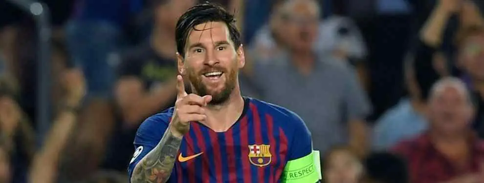 El crack argentino que Messi le recomienda al Barça tiene medio pie en la Premier