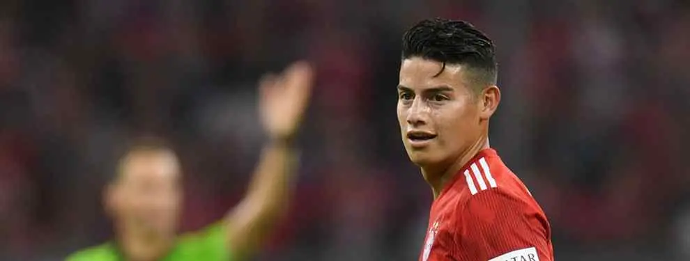James Rodríguez pone fecha de caducidad a su estancia en el Bayern de Múnich
